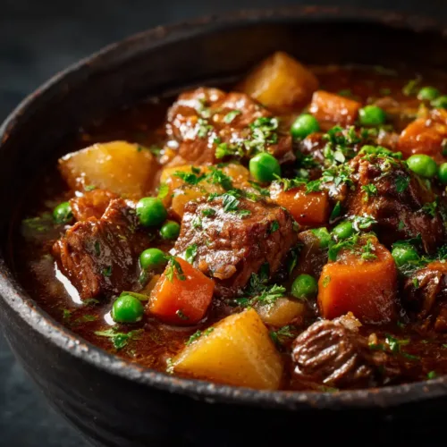 Slow Cooker Mediterranean Beef Stew (Rich & Tender)
