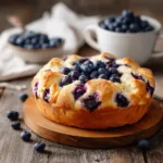 A single piece of high-protein cottage cheese bread being held up to show its soft, flexible texture. Ideal for low-carb and gluten-free lifestyles.