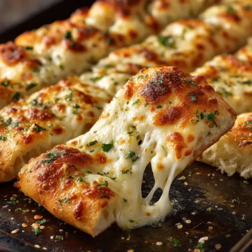 Cheesy Breadsticks Recipe (Easy & Irresistible)