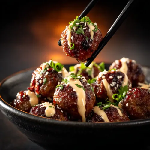 Korean BBQ Meatballs: A Sweet & Spicy Recipe