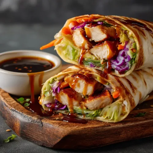 Teriyaki Chicken Wrap (The Easiest, Most Flavorful Recipe!)