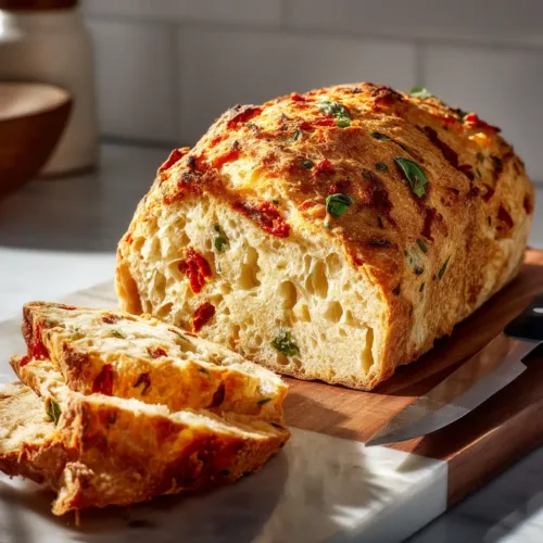 Tomato Basil Bread: A Rustic No-Fail Recipe