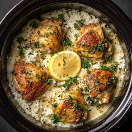 Slow Cooker Lemon Herb Chicken: The Easiest, Juiciest Recipe