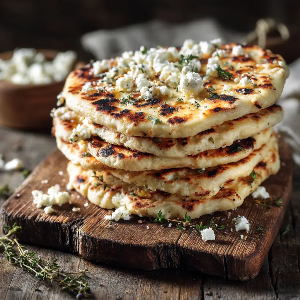 A slice of low-carb cottage cheese bread being folded to show its flexibility, ideal for a keto-friendly meal.
