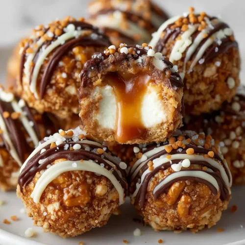 Salted Caramel Pretzel Cheesecake Balls: The Ultimate No-Bake Treat