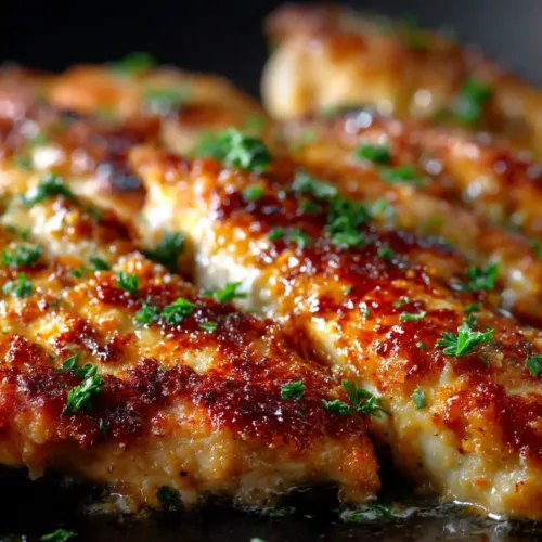 Parmesan Crusted Chicken (The Crispiest, Juiciest Recipe!)