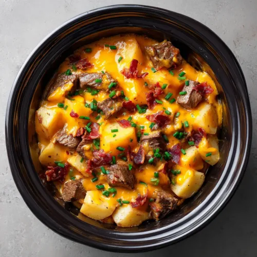 Crockpot Steak and Potatoes