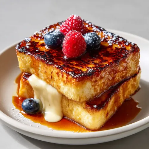 Home 7 Crème Brûlée French Toast