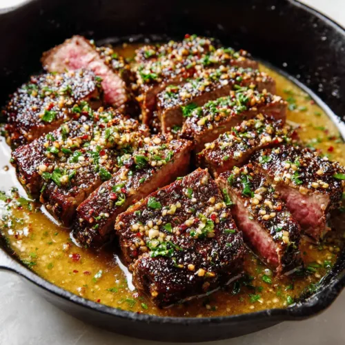 The Ultimate Cowboy Butter Steak (Cast-Iron Seared)
