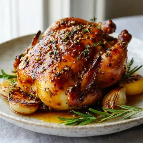 Perfectly Oven-Roasted Cornish Hen