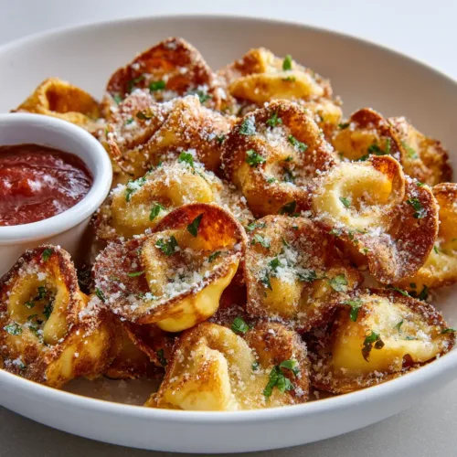 Crispy Air Fryer Cheese Tortellini