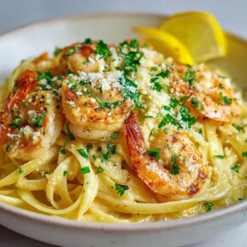 The Ultimate Lemon Butter Garlic Shrimp Pasta