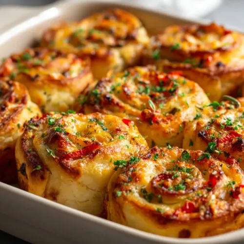 Cheesy Vegetable Rolls: Golden, Gooey Puff Pastry Perfection