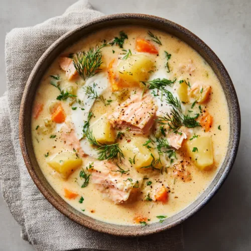 The Ultimate Creamy Salmon Chowder: A Rich & Velvety Seafood Classic