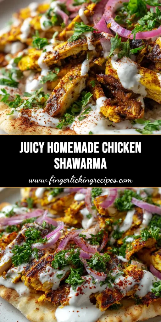 A close-up shot of sliced, deeply charred shawarma chicken strips on warm flatbread for an authentic Chicken Shawarma Recipe.