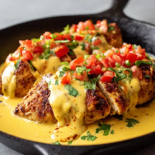 Mexican Chicken with Cheese Sauce: The Ultimate Cast-Iron Skillet Main