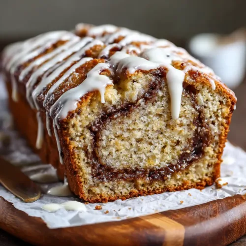 Home 8 Cinnamon Roll Banana Bread: The Ultimate Sticky Swirled Loaf