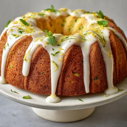 The Ultimate Lemon Zucchini Bundt Cake for Summer Baking