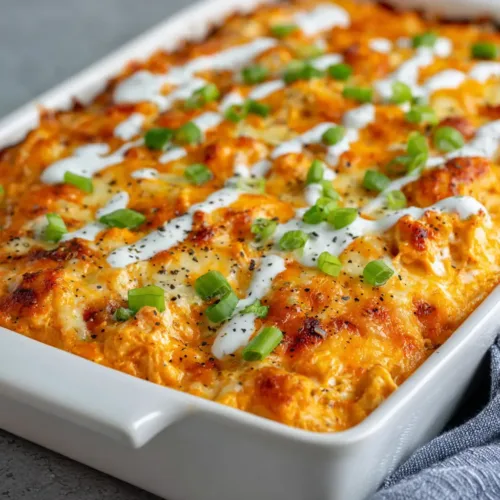 Home 16 Irresistible Buffalo Chicken Cheese Bake