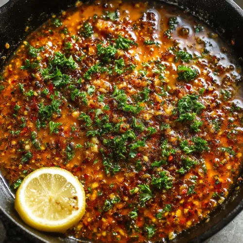 The Ultimate Seafood Boil Sauce: Deep, Rich, and Garlicky