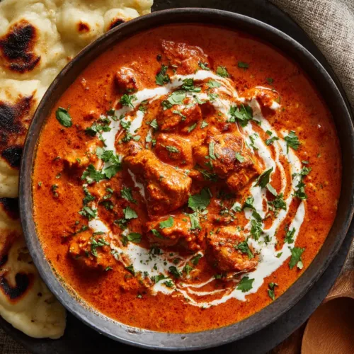 Aromatic Indian Chicken Curry in a Rich Coconut Tomato Sauce
