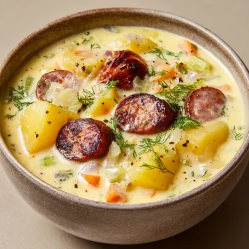 The Ultimate Creamy Kielbasa Potato Soup