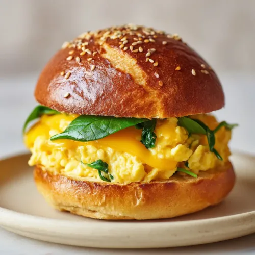 The Ultimate Meal Prep Breakfast Sandwiches with Fluffy Eggs