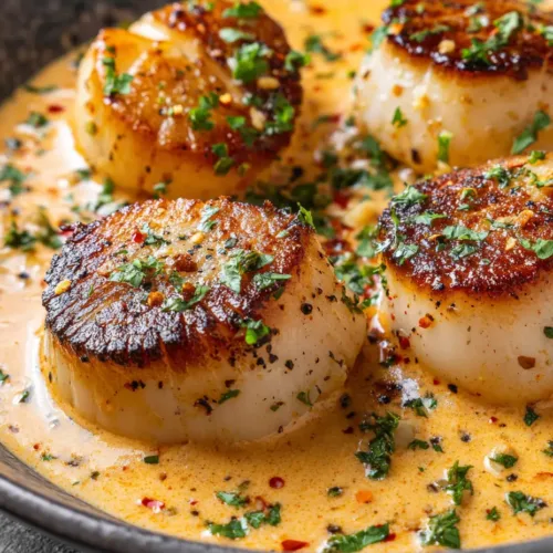 Home 4 Seared Scallops with Cajun Sauce: The Ultimate Restaurant-Quality Guide