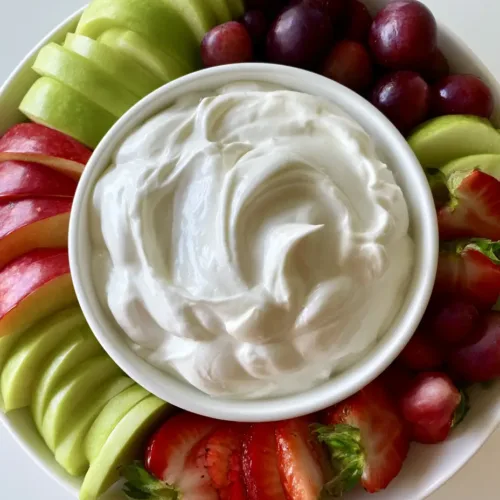 Cream Cheese Fruit Dip: The Ultimate 5-Minute Fluffy Dessert Platter
