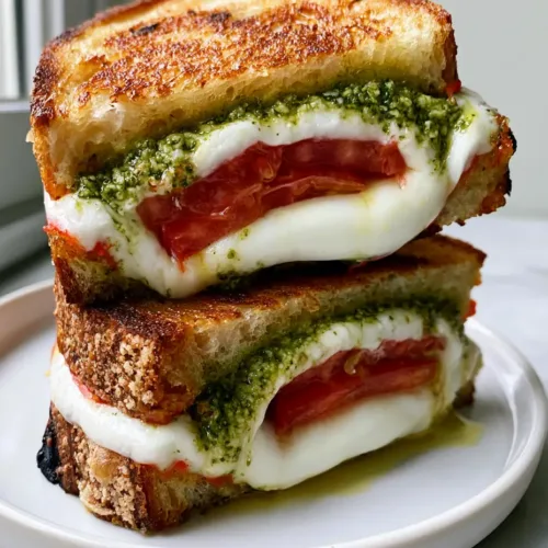 Tomato Pesto Grilled Cheese: The Ultimate Sourdough Caprese Melt