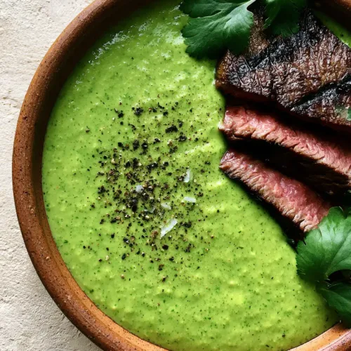 Peruvian Green Sauce Recipe: The Ultimate Creamy Aji Verde with Grilled Steak