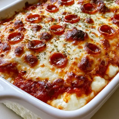 Cottage Cheese Pizza Bake: The Ultimate High-Protein Pizza Alternative