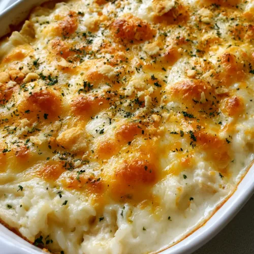 Million Dollar Chicken and Rice: The Ultimate Creamy Comfort Food Casserole