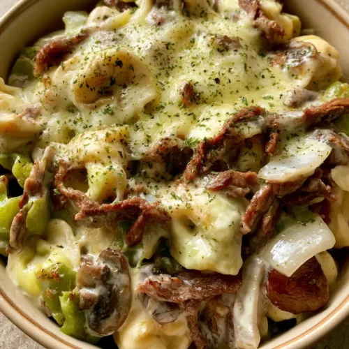 Crock Pot Cheesesteak Tortellini: The Ultimate Creamy Comfort Food