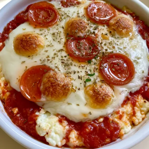 Pizza Cottage Cheese Bake: The Ultimate High-Protein Pizza Bowl